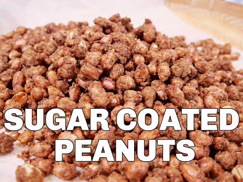 Recipe for sugar peanuts