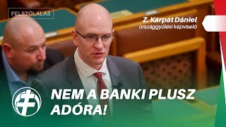 ELFOGADHATATLAN, hogy a BANKOK PLUSZBAN ADÓZTATJÁK a magyarokat! #jobbik #zkárpátdániel #bank