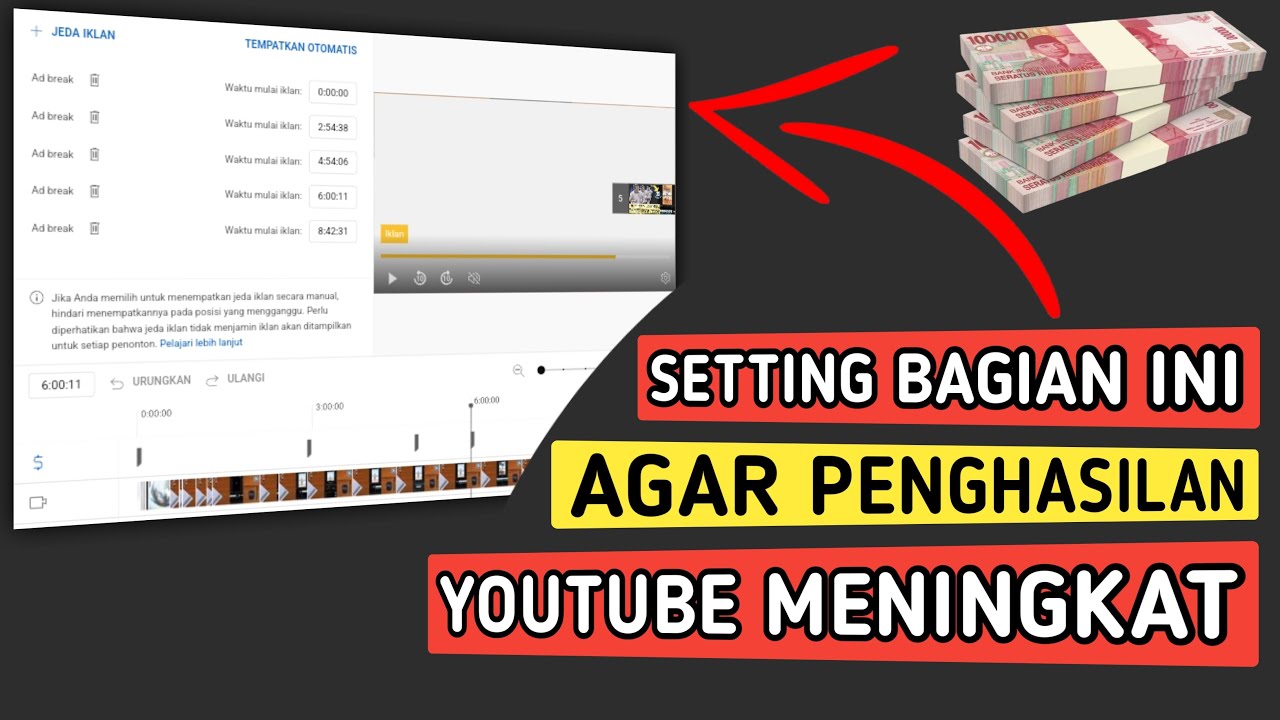 Cara Setting Iklan Agar Penghasilan Meningkat Youtube