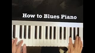 How To Blues piano (初心者でも弾けるブルースピアノ)