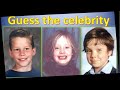 Guess the celebrity by their childhood photos (Part 1)