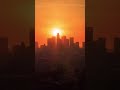 timelapse of los angeles and the moon timelapse losangeles moon