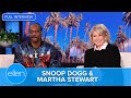 Snoop Dogg & Martha Stewart Full Interview on The Ellen Show