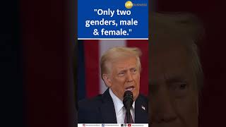 Trump moves to make 'two genders' and anti DEI policy official