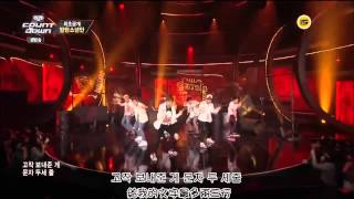 [中韓字]140821 BTS - Danger @ M! Countdown Comeback Stage