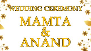 LIVE || WEDDING CEREMONY || MAMTA \u0026 ANAND  || 27-11-2024 (SOOD WEDDING STUDIO)