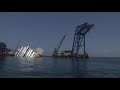 salvage crews rush for chance to move concordia