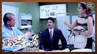 Ghajini Tamil Movie | Scenes | Nayanthara Help Suriya Against Pradeep Rawt