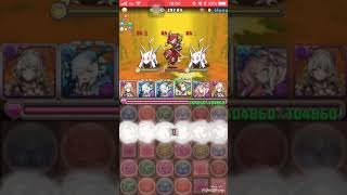 【パズドラ】リクウ杯 119552点 スキル無し 立ち回り解説あり！