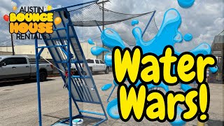 Water Wars Ultimate Battle Summertime Rental - Water Balloon Fight - Austin Bounce House Rentals!