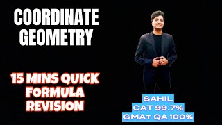 Coordinate Geometry - Quick 15 mins Formula Revision - Quants CAT XAT GMAT NMAT SNAP CMAT CET