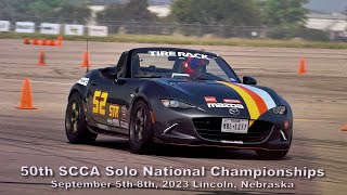 2023 SCCA Solo National Championships - STR East (clean run)