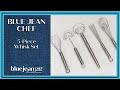 5-Piece Stainless Steel Whisk Set | Blue Jean Chef