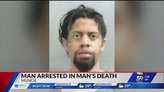 Man arrested in Muncie death