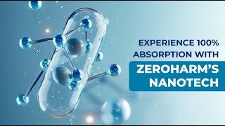 Experience 100% Absorption with Zeroharm’s Nanotech-Powered Supplements