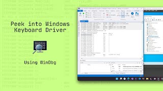 Inside Windows Keyboard Driver: i8042prt Reverse Engineering | WinDbg