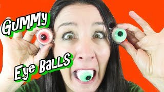 German Trolli Gummi Eyeball Taste Test