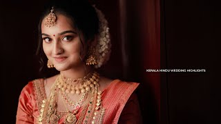 Kerala Traditional Best Hindu Wedding Highlights // Sreya & Sethu