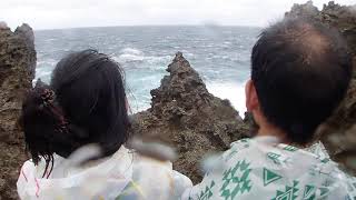 伊良部島　白鳥崎　龍神