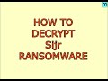 sijr virus ransomware . how to decrypt .sijr files. sijr file recovery guide.