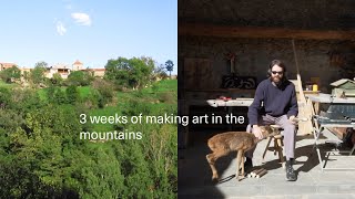 north of spain artist residency, here is everything i made