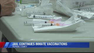 COVID-19 vaccinations continue at Hopkins County Jail