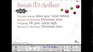 Because It's Christmas - Words on Screen™ Original