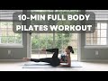 10-Minute Everyday Full Body Pilates Workout | Quick Beginner Friendly No Equipment Needed | DicleSo