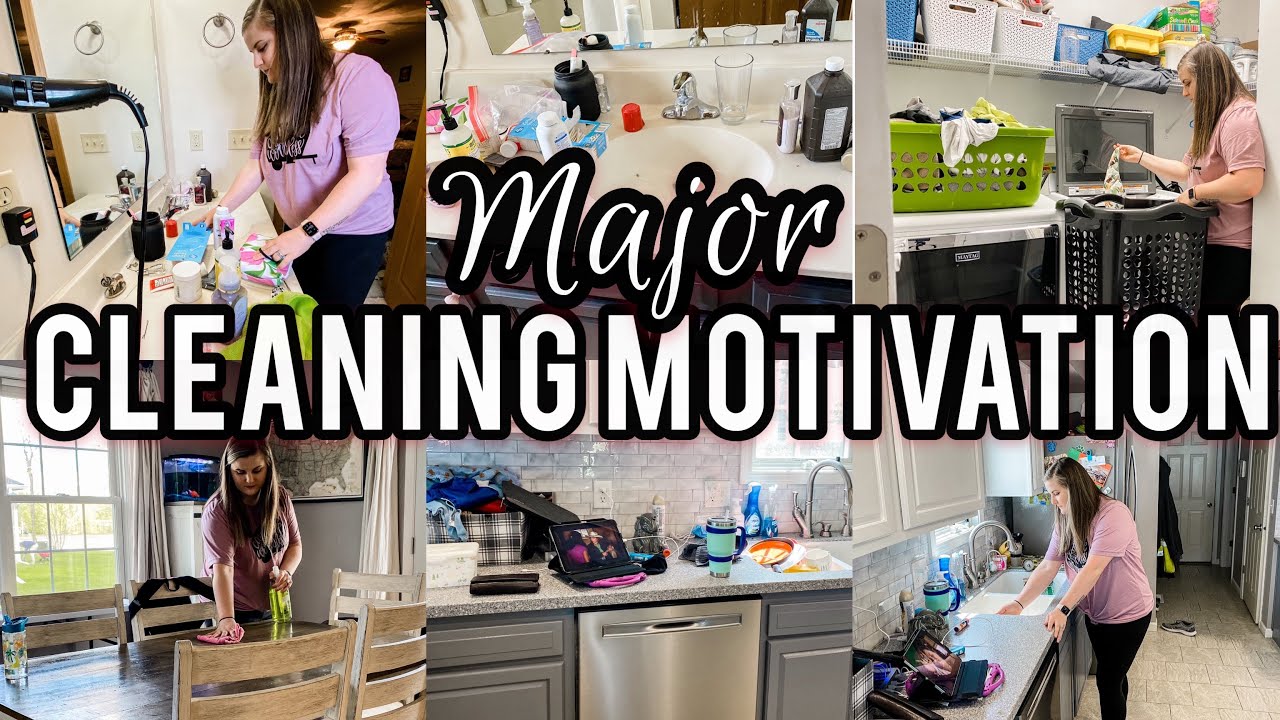 Major Cleaning Motivation Extreme Clean With Me Mega Mom Youtube