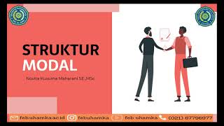 Struktur Modal (Materi Kuliah) - Manajemen Keuangan Ekonomi dan Bisnis