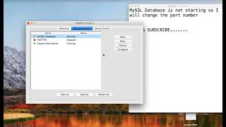 Fix Xampp Mysql Database Server Not Starting On Macbook Macos 2025