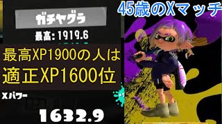 たぶん適正XP1600です【メンヘラ40代】ガチヤグラXP1500帯【ゆっくりスプラ】