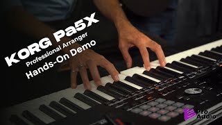 KORG Pa5X Professional Arranger | Hands-On Demo & Feature Tour