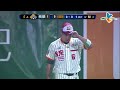 20131005 cpbl 猿vs.獅 5上 余德龍一支中外野深遠安打 落點真巧