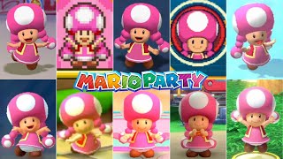 Evolution Of Toadette In Mario Party Games [2004-2021]