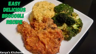 Easy Delicious Broccoli Recipe (Voice-Over) | Kenya’s Kitchen88