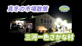 市場散策【さかな村】2022年1月23日　釣れないから市場に行ってみた