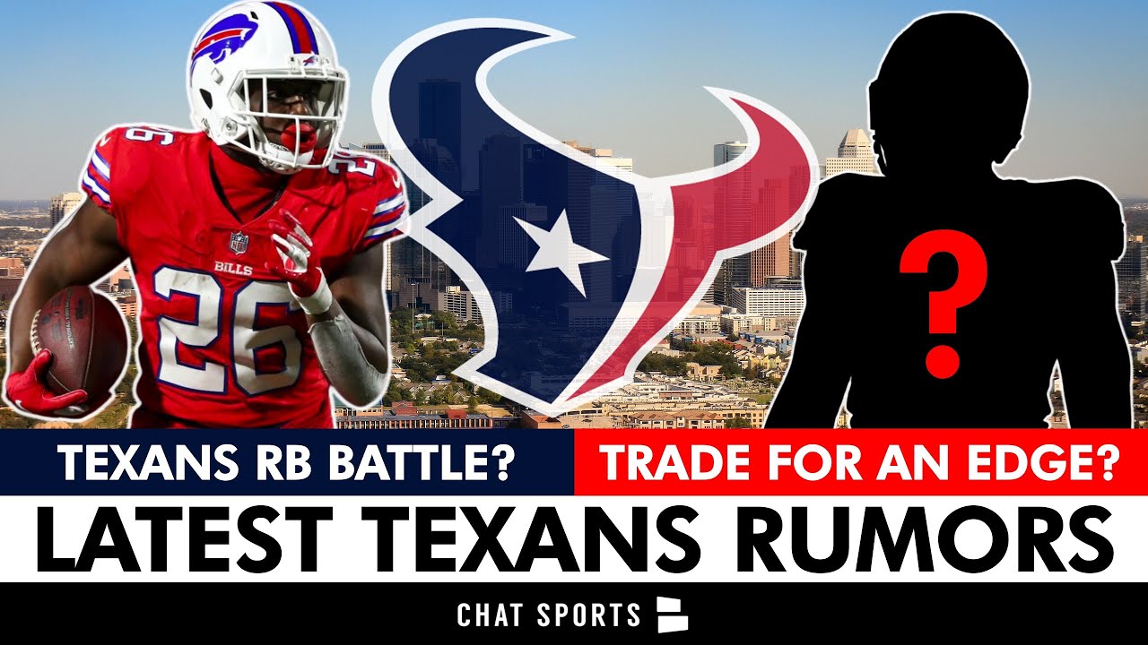 Houston Texans Trade Rumors Around EDGE + Texans RB Battle Between ...