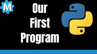 Our first Python program using Robot Mesh Studio
