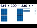 partition three digit numbers in different ways