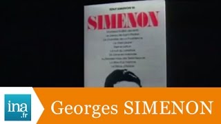Georges Simenon "Oeuvre romanesque" - Archive INA