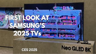 First look at Samsung's 2025 TV line-up at CES 2025