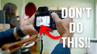 7 MISTAKES Not to Make as a Wedding Photographer