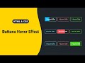 ✨ 2025 Modern Button Hover Effects with HTML CSS Magic | MZCode01 Tutorial #css #coding #webdesign