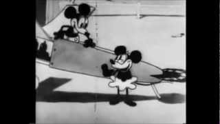 Plane Crazy Clip - Mickey Mouse Cartoon