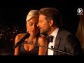Lady Gaga and Bradley Cooper perform on the Oscars stage