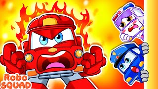 Don't Be Angry, Elvin! 😡 Share My Feelings and Emotions | RoboSquad Kids Cartoon