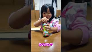 【1日分の野菜】４歳娘は飲めるかな？ #Shorts