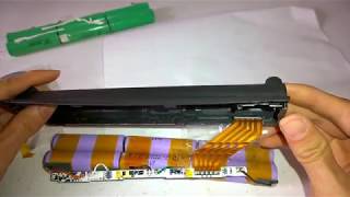 Rebuild laptop battery with 18650 cell