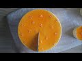 金木犀とオレンジのムースケーキ❋how to make osmanthus and orange mousse cake❋オノマトヘ。